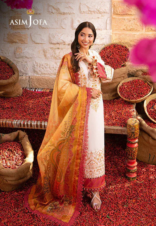 Asim Jofa | Aira Summer Prints | AJAR-30 - Rang-e-Khaas