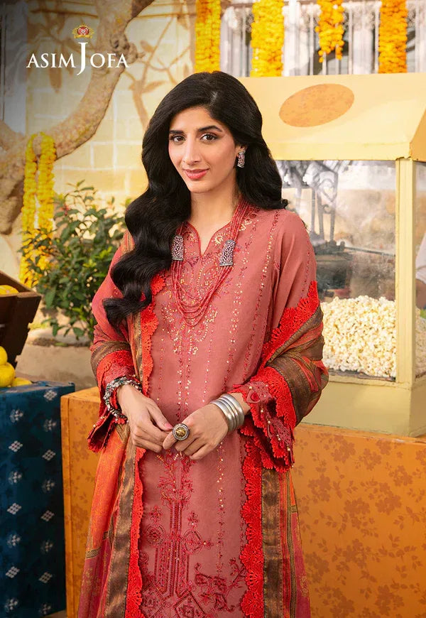 Asim Jofa | Aira Summer Prints | AJAR-35 - Rang-e-Khaas