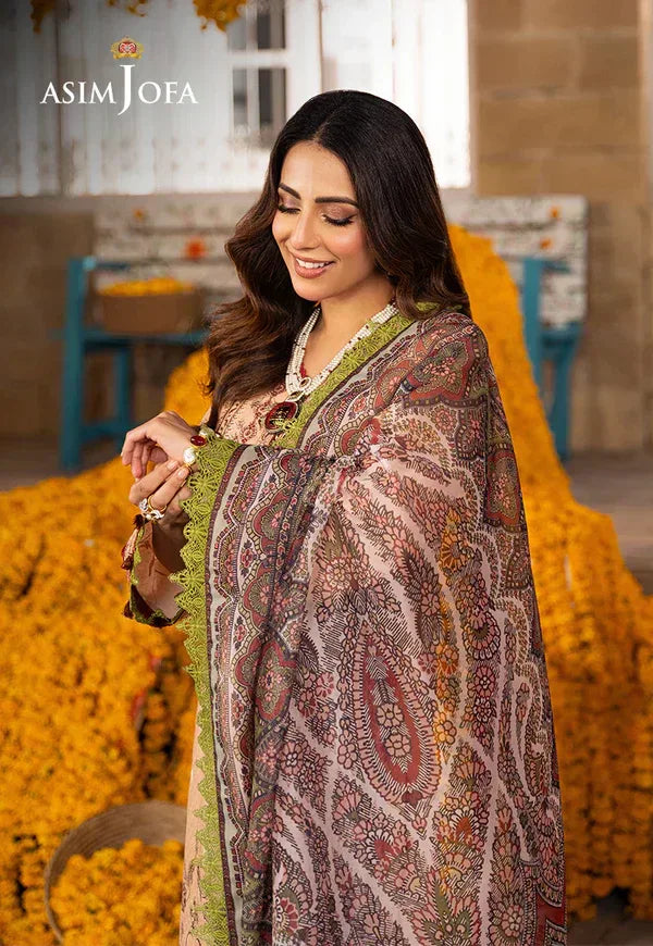 Asim Jofa | Aira Summer Prints | AJAR-31 - Rang-e-Khaas