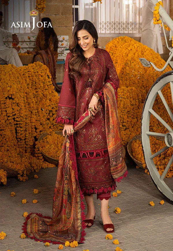 Asim Jofa | Aira Summer Prints | AJAR-29 - Rang-e-Khaas