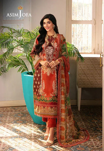 Asim Jofa | Aira Summer Prints | AJAR-14 - Rang-e-Khaas