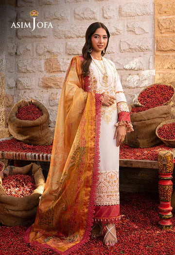 Asim Jofa | Aira Summer Prints | AJAR-30 - Rang-e-Khaas