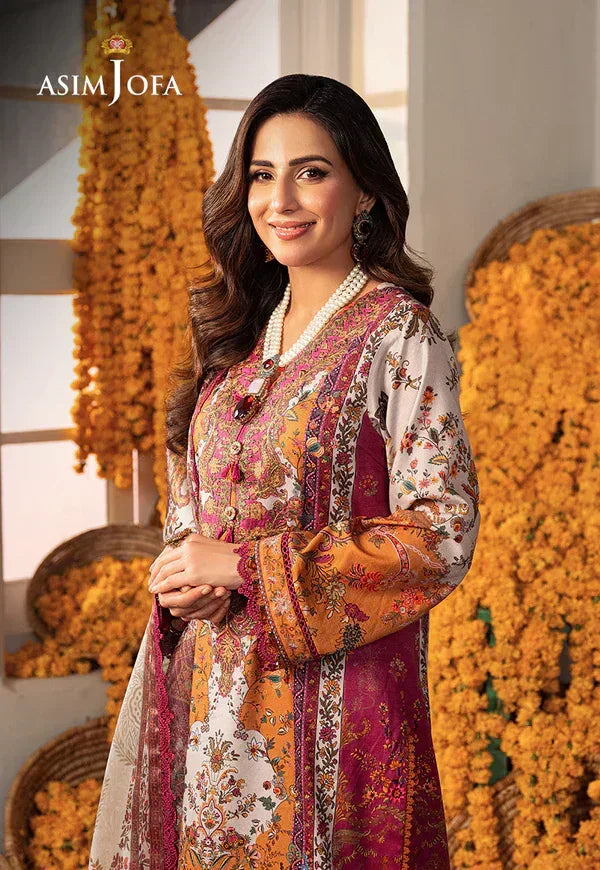 Asim Jofa | Aira Summer Prints | AJAR-04 - Rang-e-Khaas
