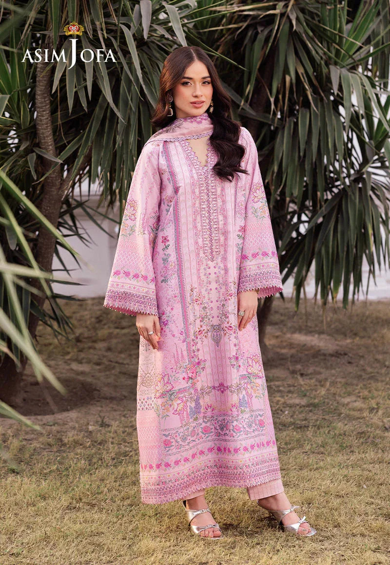 Asim Jofa | Charmuse Silk | AJRS-03 - Rang-e-Khaas