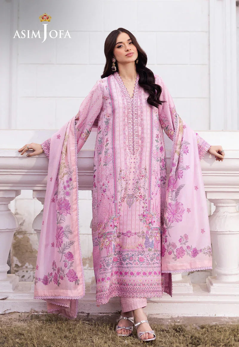 Asim Jofa | Charmuse Silk | AJRS-03 - Rang-e-Khaas