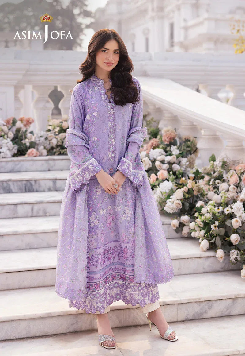 Asim Jofa | Charmuse Silk | AJRS-01 - Rang-e-Khaas