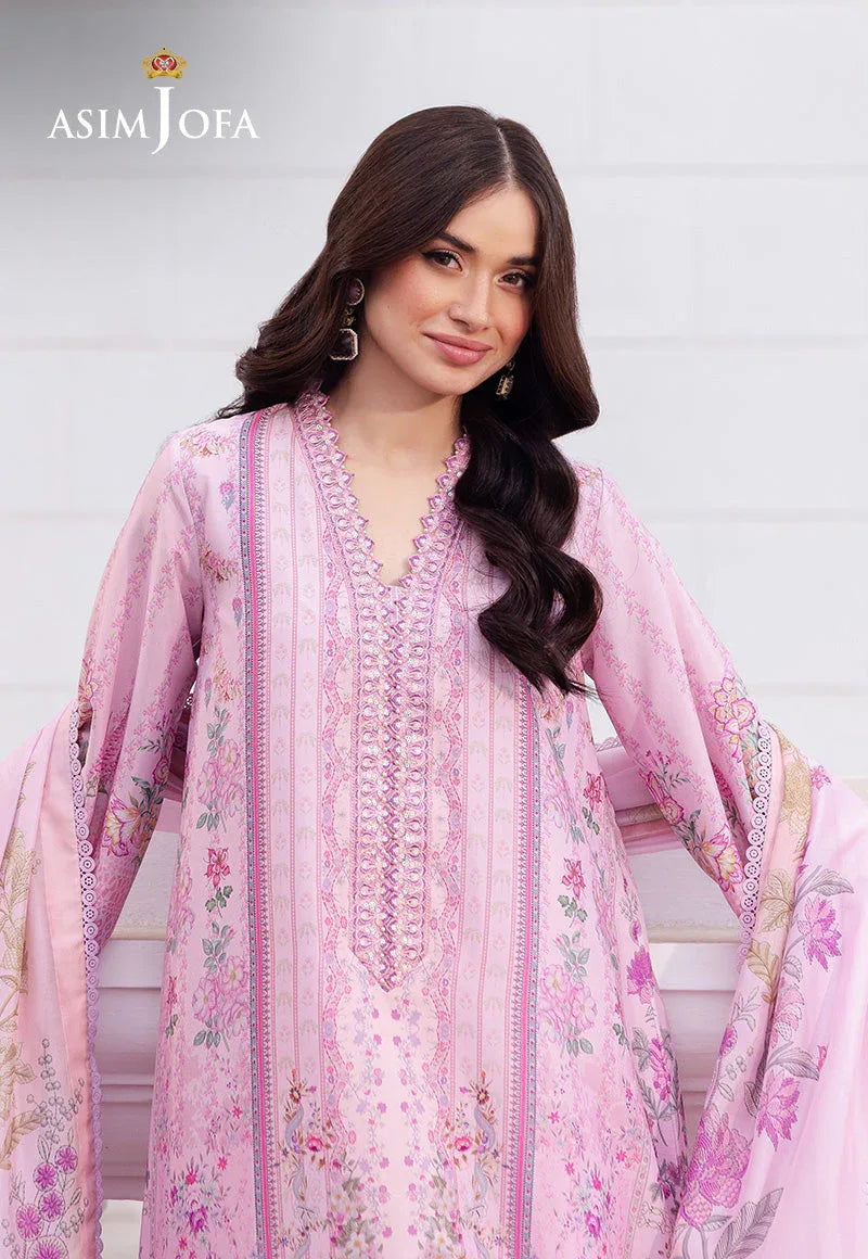 Asim Jofa | Charmuse Silk | AJRS-03 - Rang-e-Khaas
