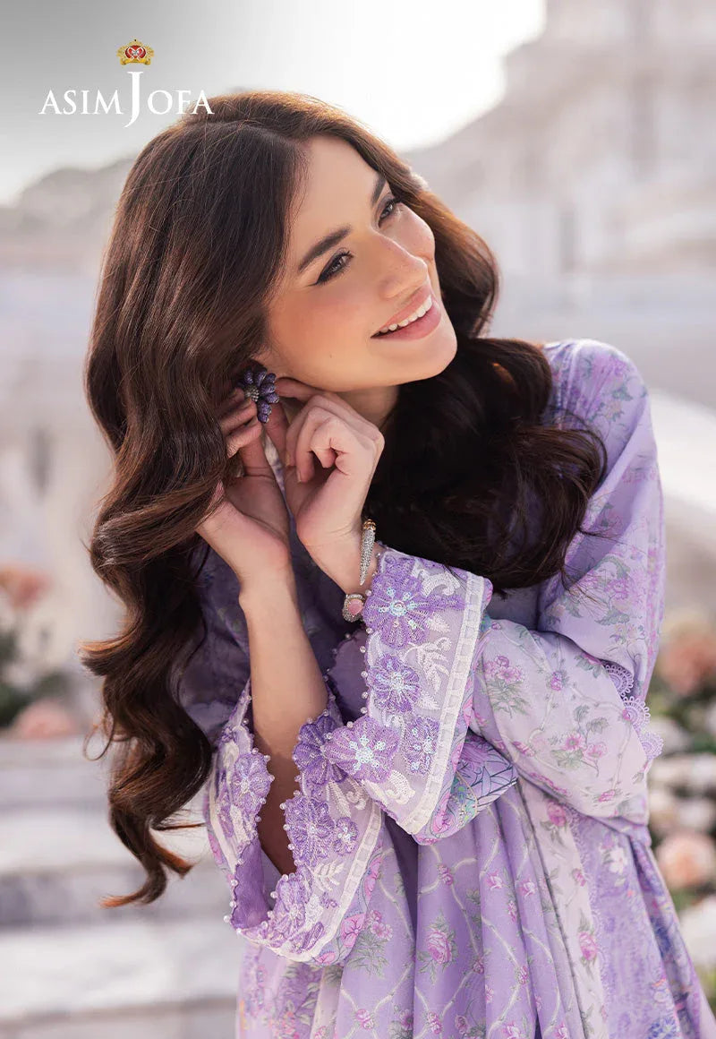 Asim Jofa | Charmuse Silk | AJRS-01 - Rang-e-Khaas
