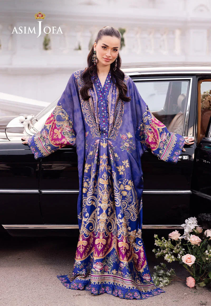 Asim Jofa | Charmuse Silk | AJRS-06 - Rang-e-Khaas