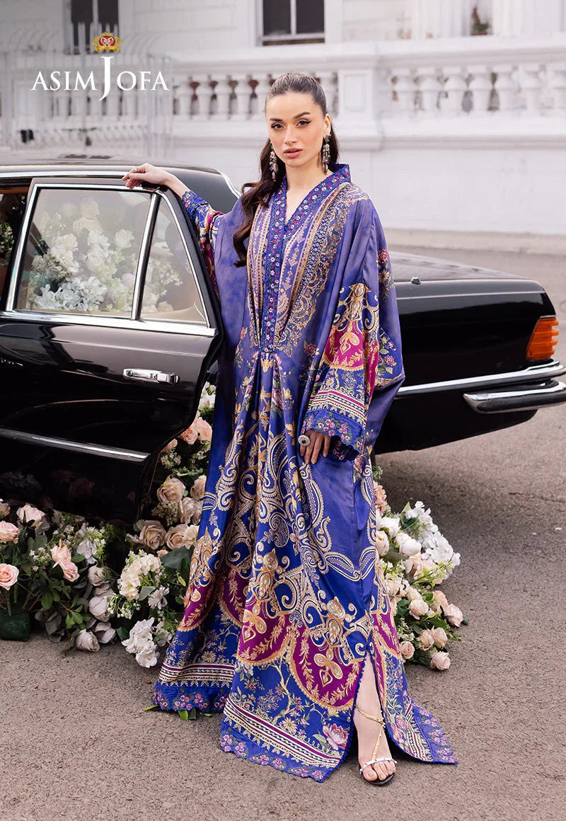 Asim Jofa | Charmuse Silk | AJRS-06 - Rang-e-Khaas