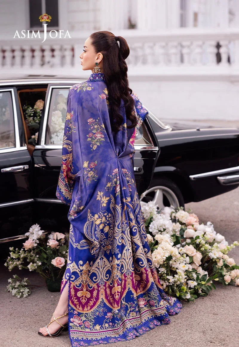 Asim Jofa | Charmuse Silk | AJRS-06 - Rang-e-Khaas