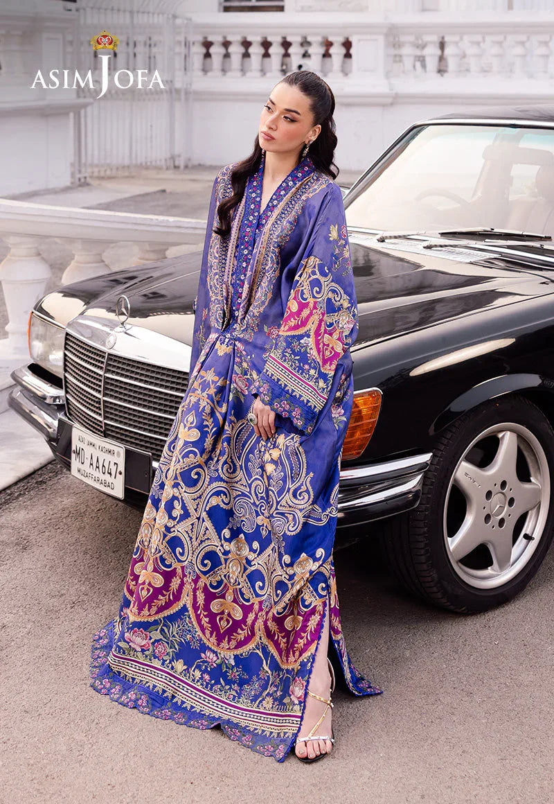 Asim Jofa | Charmuse Silk | AJRS-06 - Rang-e-Khaas