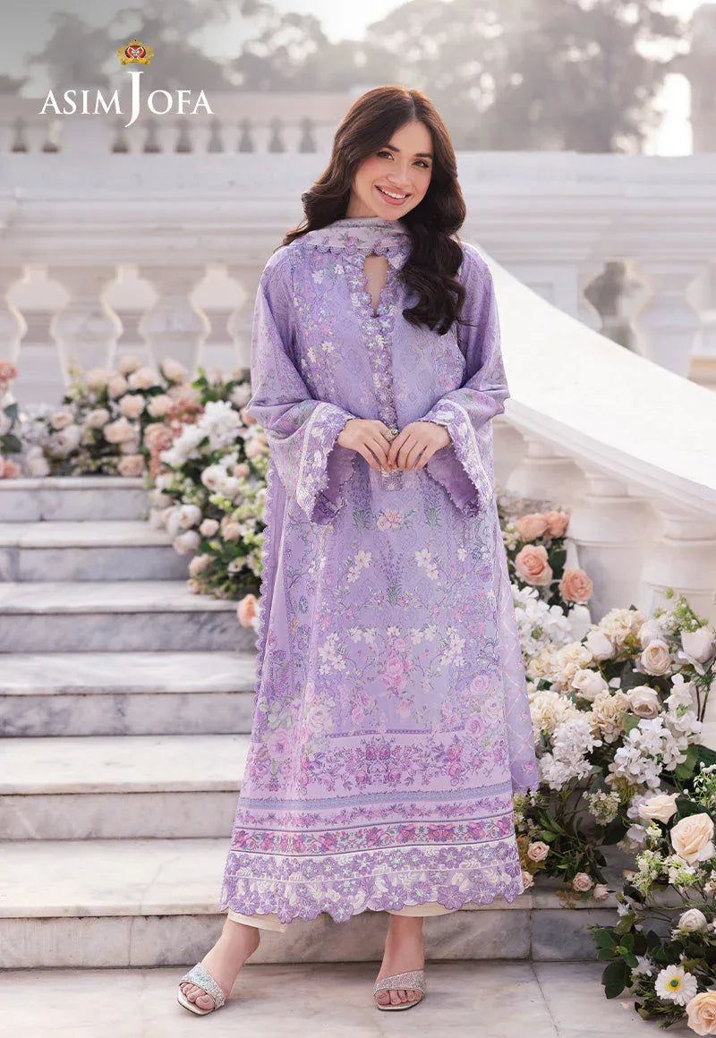 Asim Jofa | Charmuse Silk | AJRS-01 - Rang-e-Khaas