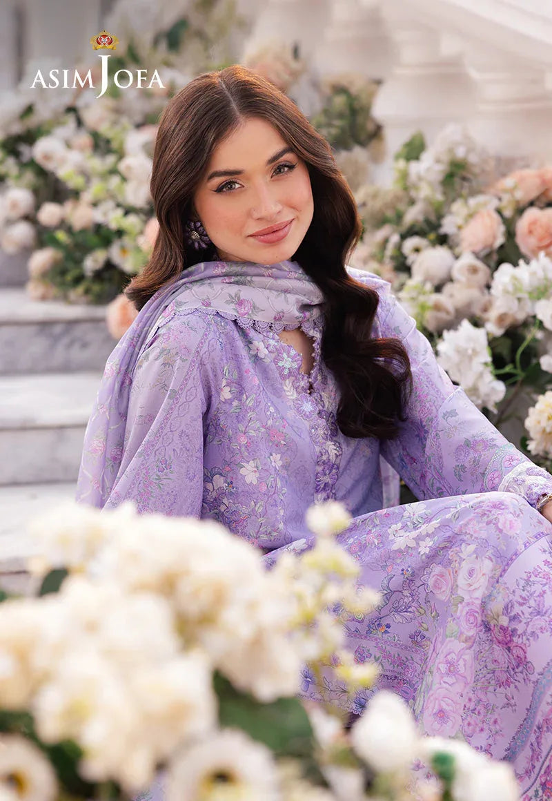 Asim Jofa | Charmuse Silk | AJRS-01 - Rang-e-Khaas