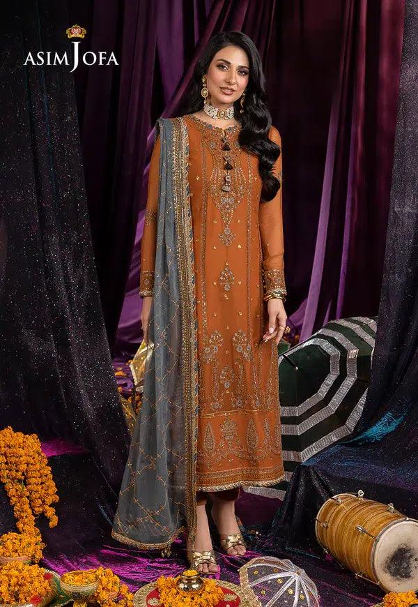 Asim Jofa | Dastaan Collection 24 | AJDA-15 - Rang-e-Khaas
