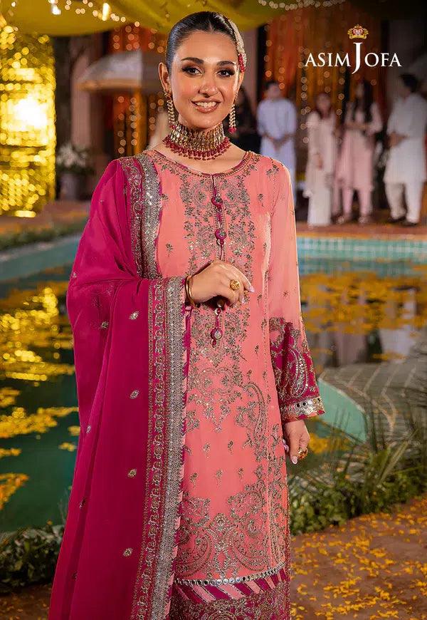 Asim Jofa | Dastaan Collection 24 | AJDA-28 - Rang-e-Khaas