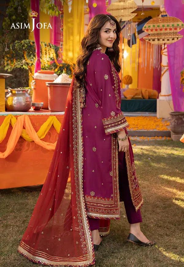 Asim Jofa | Dastaan Collection 24 | AJDA-27 - Rang-e-Khaas