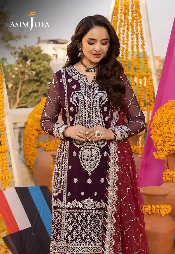 Asim Jofa | Dastaan Collection 24 | AJDA-01 - Rang-e-Khaas