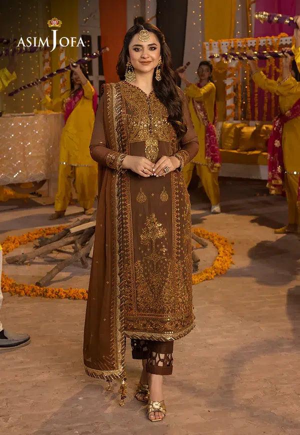 Asim Jofa | Dastaan Collection 24 | AJDA-11 - Rang-e-Khaas