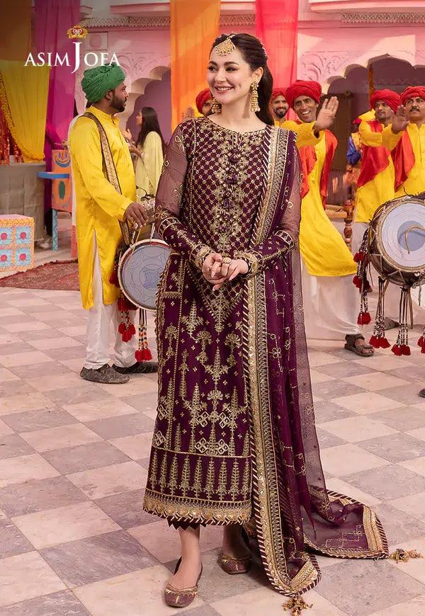 Asim Jofa | Dastaan Collection 24 | AJDA-03 - Rang-e-Khaas