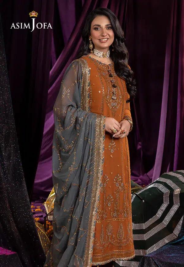 Asim Jofa | Dastaan Collection 24 | AJDA-15 - Rang-e-Khaas