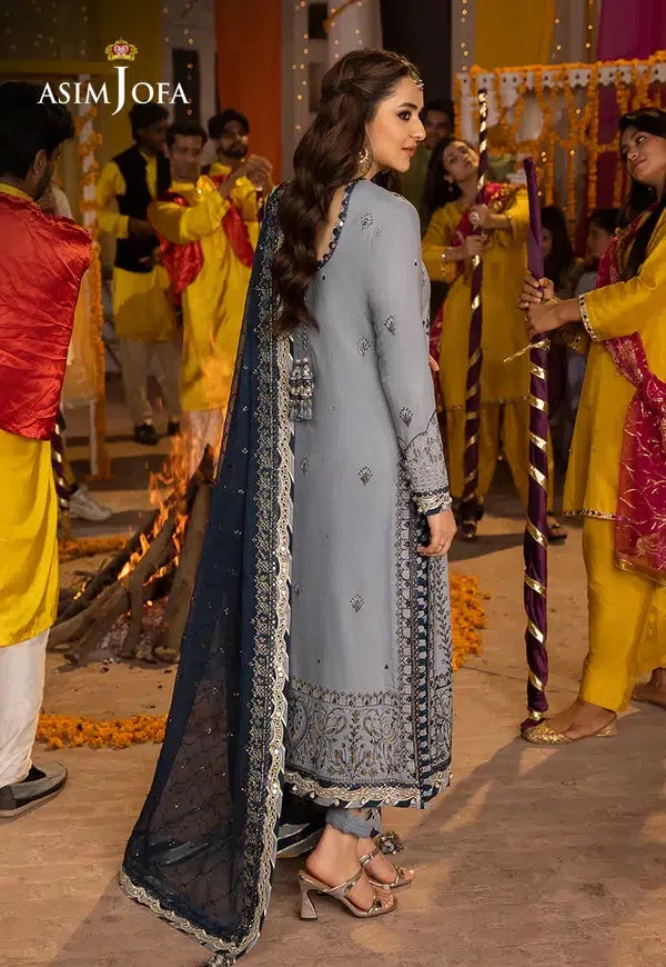 Asim Jofa | Dastaan Collection 24 | AJDA-08 - Rang-e-Khaas