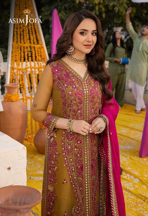 Asim Jofa | Dastaan Collection 24 | AJDA-22 - Rang-e-Khaas