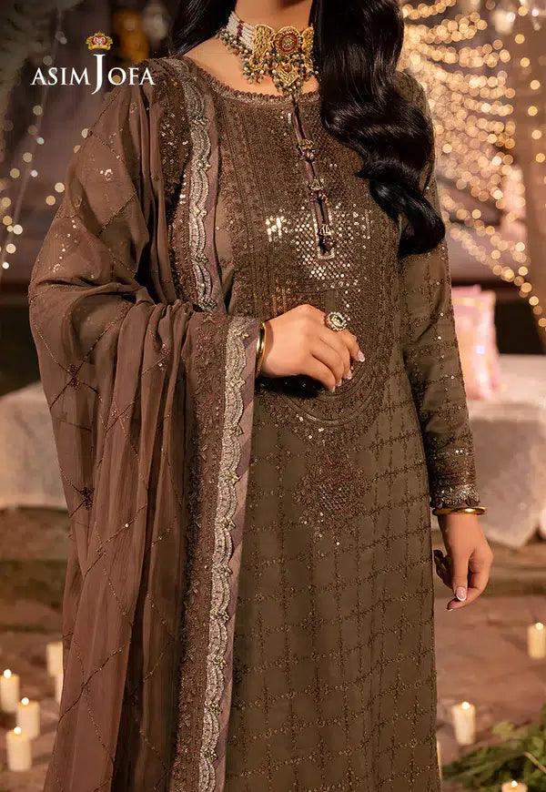 Asim Jofa | Dastaan Collection 24 | AJDA-05 - Rang-e-Khaas