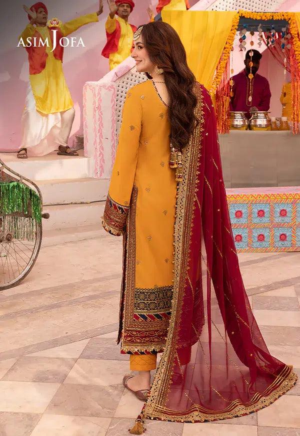Asim Jofa | Dastaan Collection 24 | AJDA-25 - Rang-e-Khaas