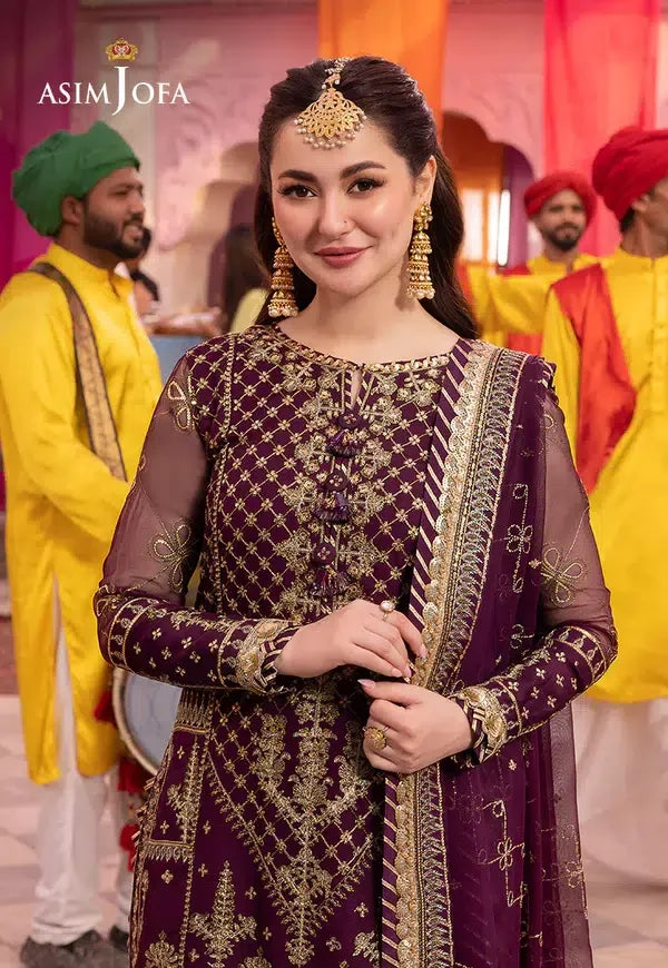 Asim Jofa | Dastaan Collection 24 | AJDA-03 - Rang-e-Khaas