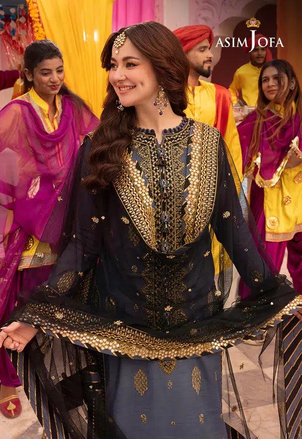 Asim Jofa | Dastaan Collection 24 | AJDA-10 - Rang-e-Khaas