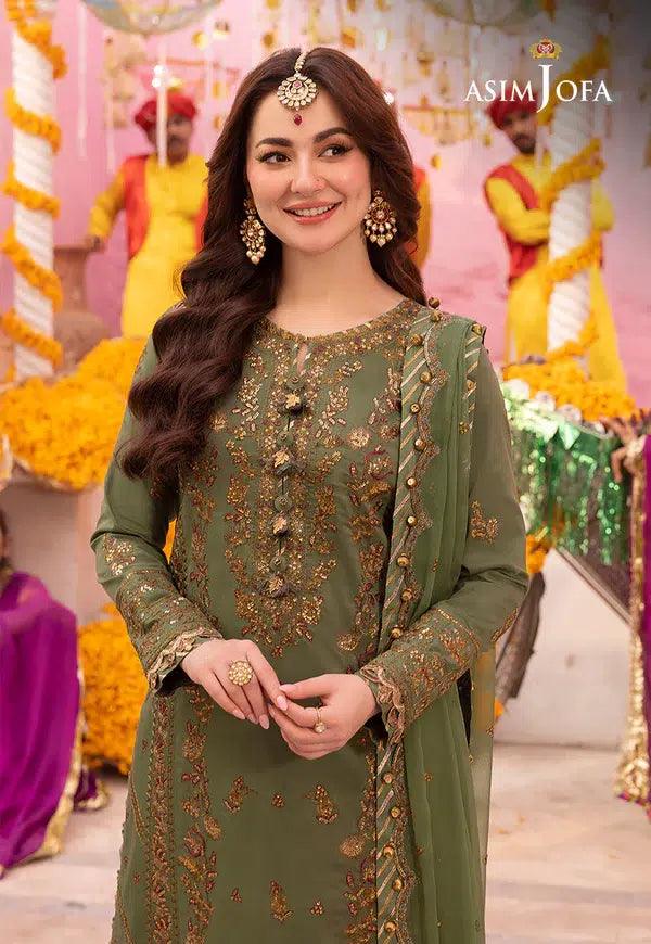Asim Jofa | Dastaan Collection 24 | AJDA-09 - Rang-e-Khaas