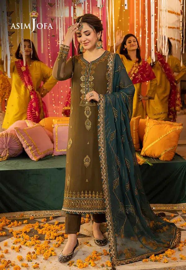 Asim Jofa | Dastaan Collection 24 | AJDA-16 - Rang-e-Khaas