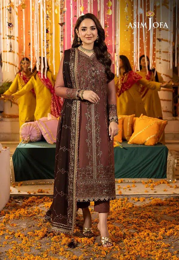 Asim Jofa | Dastaan Collection 24 | AJDA-14 - Rang-e-Khaas
