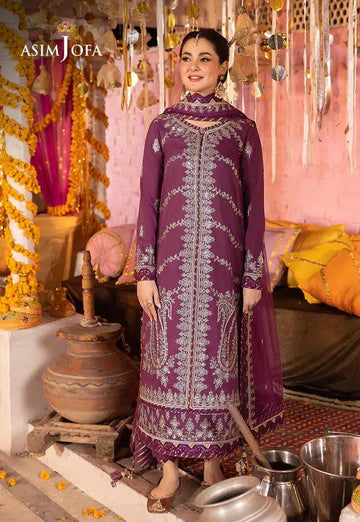 Asim Jofa | Dastaan Collection 24 | AJDA-18 - Rang-e-Khaas