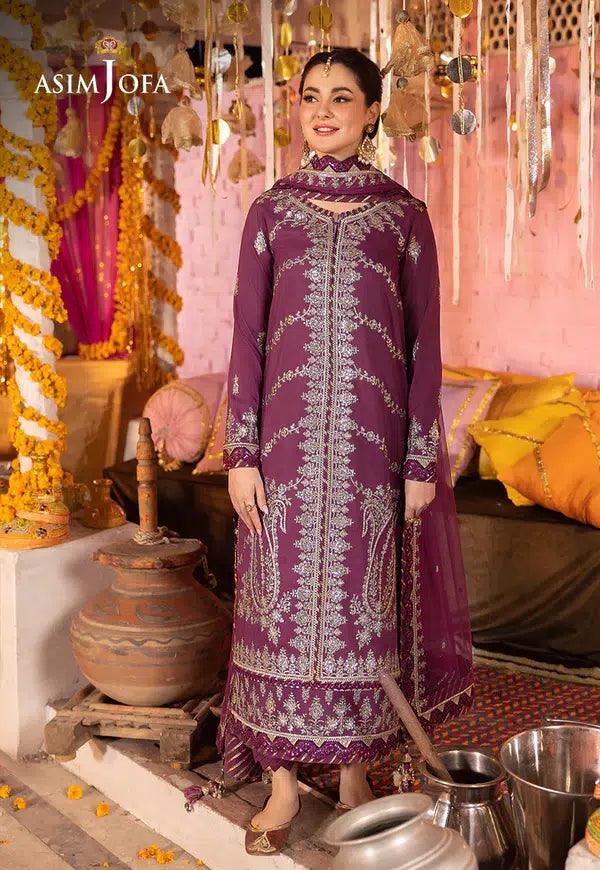 Asim Jofa | Dastaan Collection 24 | AJDA-18 - Rang-e-Khaas