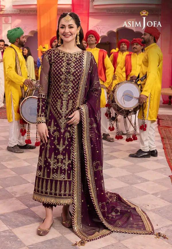 Asim Jofa | Dastaan Collection 24 | AJDA-03 - Rang-e-Khaas
