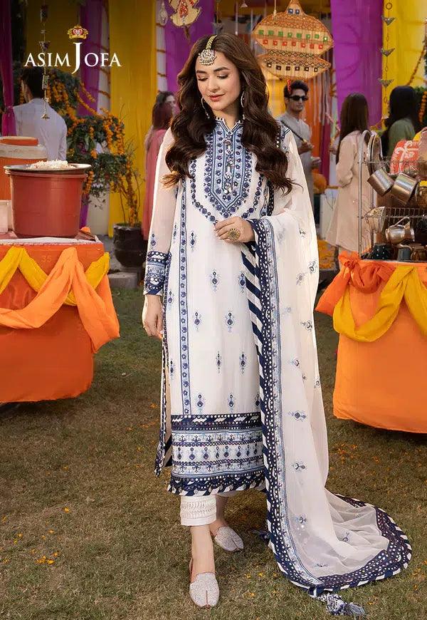 Asim Jofa | Dastaan Collection 24 | AJDA-06 - Rang-e-Khaas