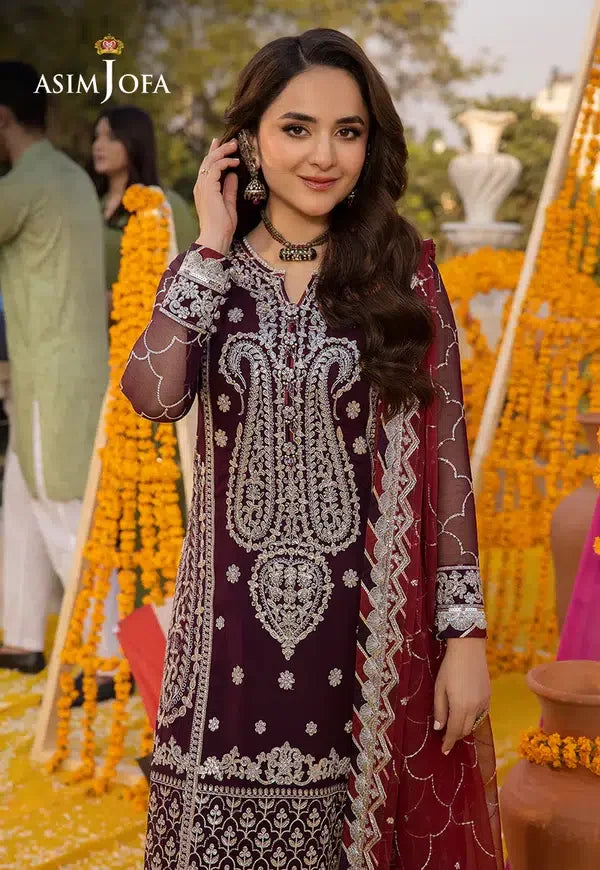 Asim Jofa | Dastaan Collection 24 | AJDA-01 - Rang-e-Khaas