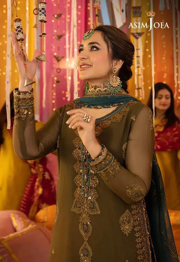 Asim Jofa | Dastaan Collection 24 | AJDA-16 - Rang-e-Khaas