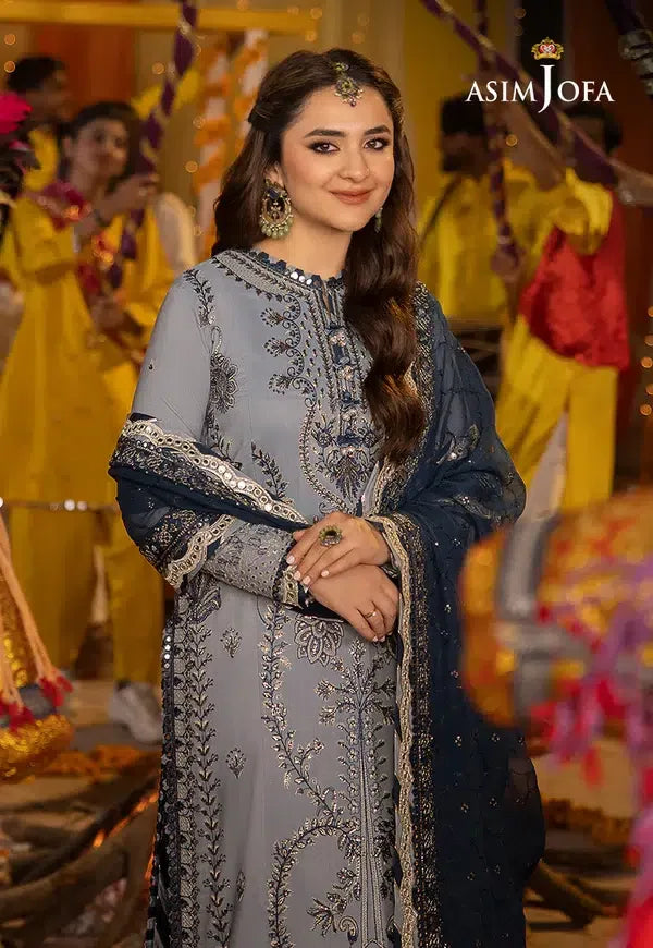 Asim Jofa | Dastaan Collection 24 | AJDA-08 - Rang-e-Khaas