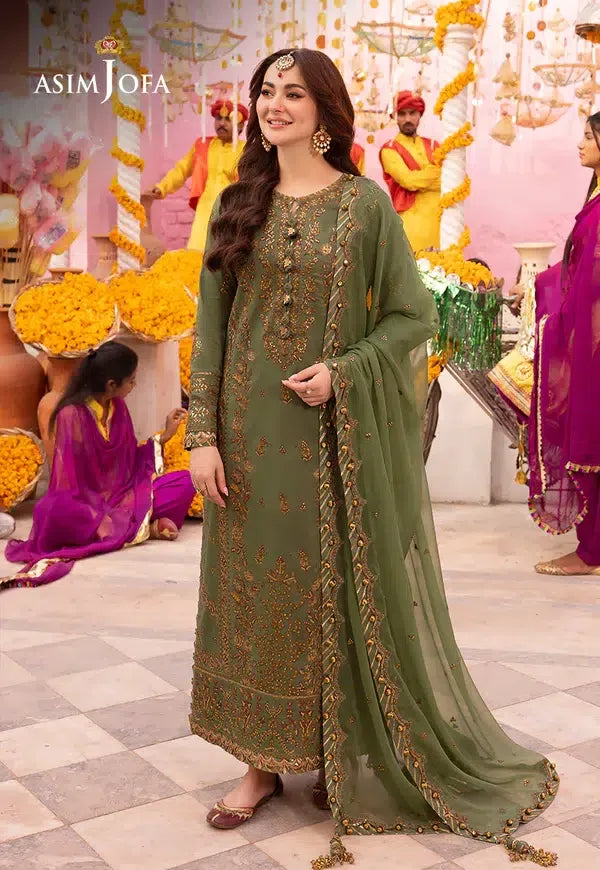 Asim Jofa | Dastaan Collection 24 | AJDA-09 - Rang-e-Khaas