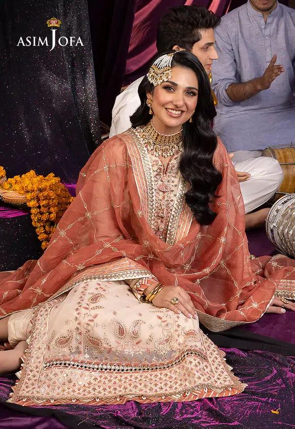 Asim Jofa | Dastaan Collection 24 | AJDA-13 - Rang-e-Khaas