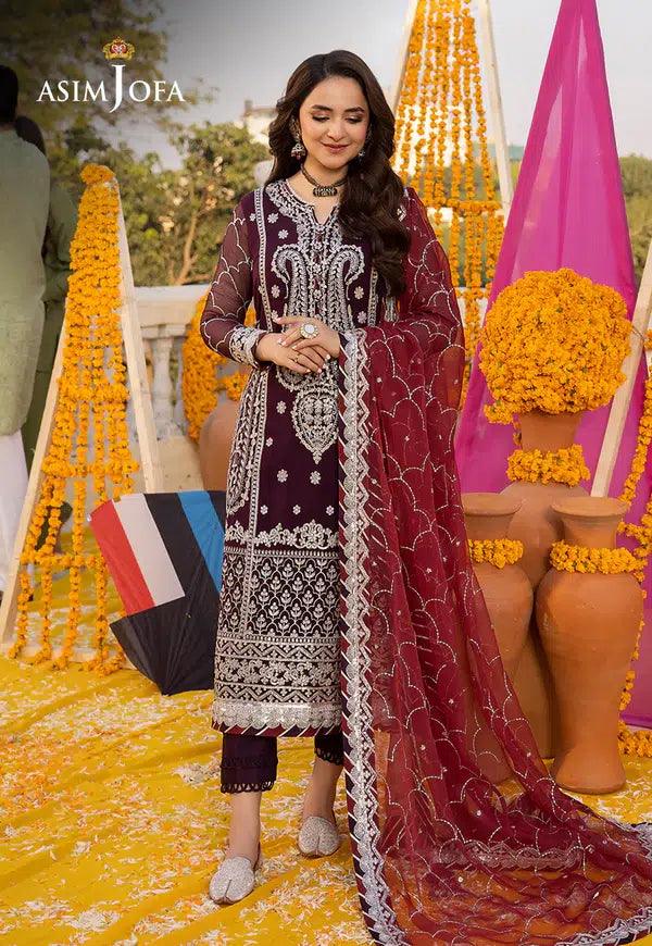 Asim Jofa | Dastaan Collection 24 | AJDA-01 - Rang-e-Khaas