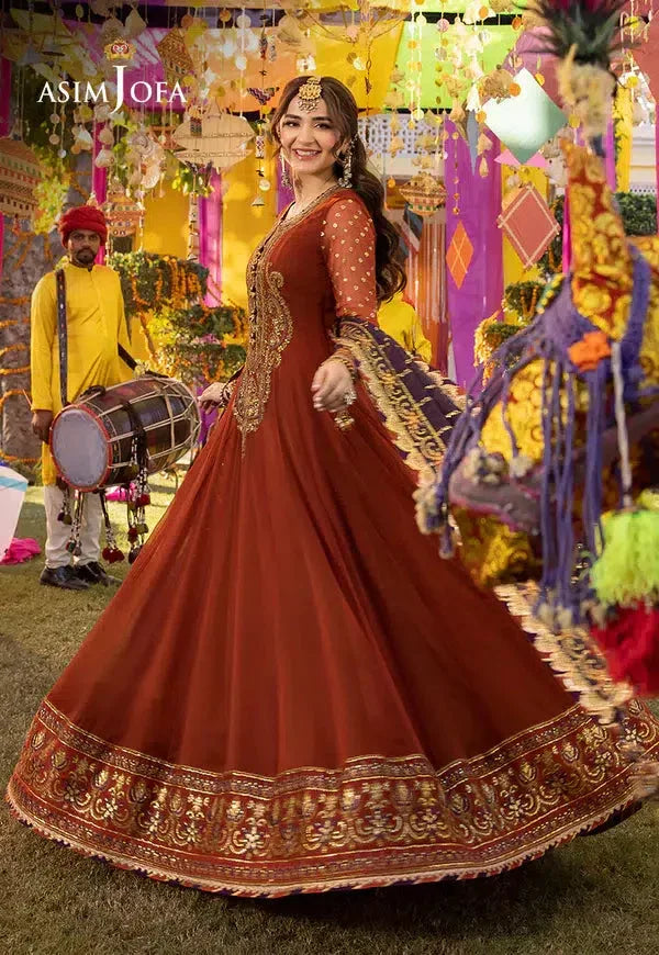 Asim Jofa | Dastaan Collection 24 | AJDA-19 - Rang-e-Khaas