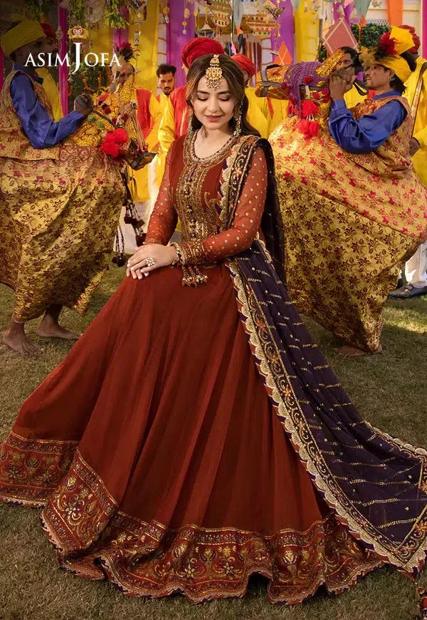 Asim Jofa | Dastaan Collection 24 | AJDA-19 - Rang-e-Khaas