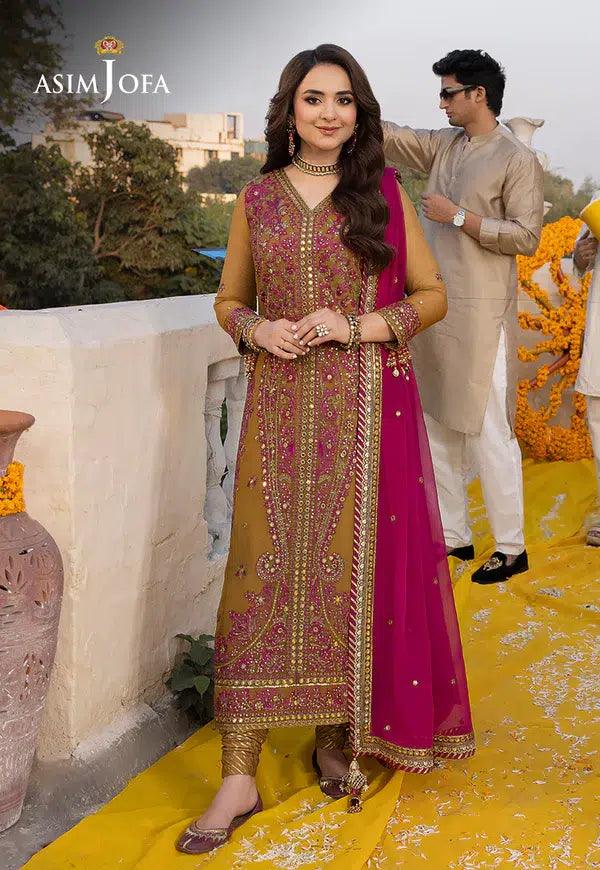 Asim Jofa | Dastaan Collection 24 | AJDA-22 - Rang-e-Khaas