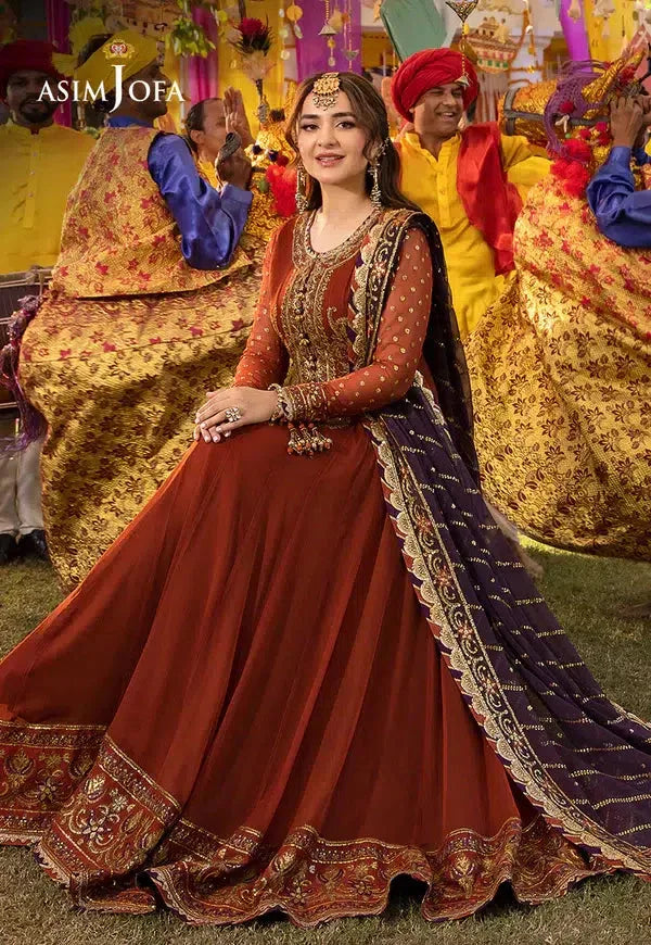 Asim Jofa | Dastaan Collection 24 | AJDA-19 - Rang-e-Khaas