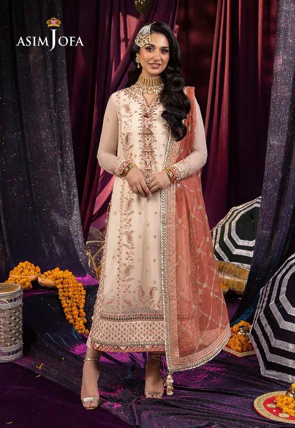 Asim Jofa | Dastaan Collection 24 | AJDA-13 - Rang-e-Khaas