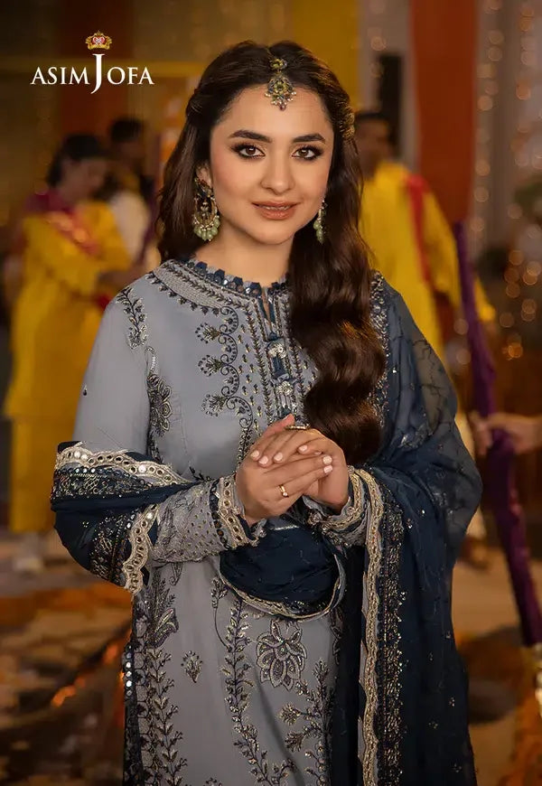 Asim Jofa | Dastaan Collection 24 | AJDA-08 - Rang-e-Khaas